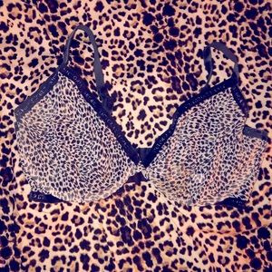 Leopard Print & Nude Victorias Secret Bras